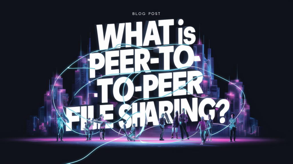 What is Peer-to-Peer File Sharing?