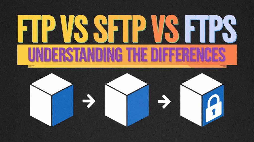 FTP vs SFTP vs FTPS: Understanding the Differences